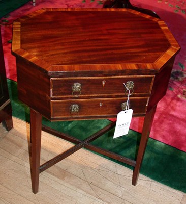 Lot 481 - Regency Mahogany Work Table