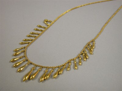 Lot 280 - Gold Fringe Necklace