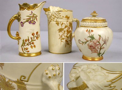 Lot 531 - Group of Royal Worcester Porcelain Articles...