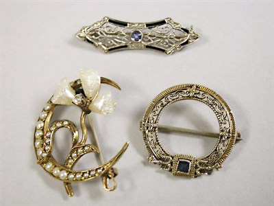 Lot 29 - Three Assorted Filigree Pins