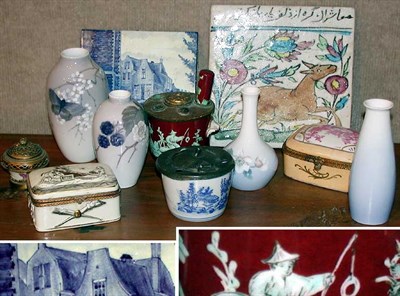 Lot 136 - Miscellaneous Group of Porcelain Articles
