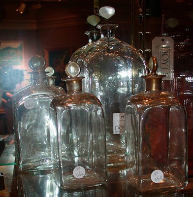Lot 197 - Group of Four Glass Decanters