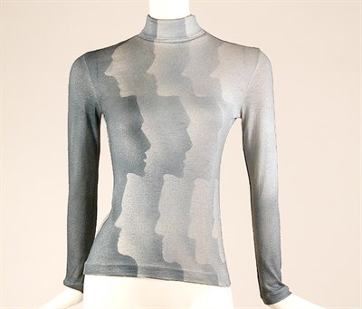 Lot 609 - Group of Ten Didier Ronsard Hand Printed Tops...