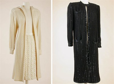 Lot 673 - Valentino Wool and Sequin Knits Italian, 1991...
