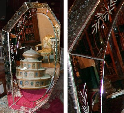 Lot 514 - Venetian Style Mirror Framed Mirror