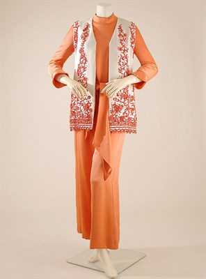 Lot 604 - Valentino Couture Three-Piece Pants Ensemble...