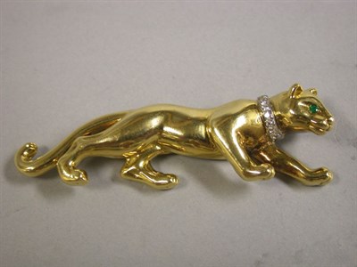 Lot 262 - Gold Panther Pin