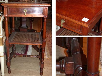 Lot 504 - Mahogany Two-Tier Side Table