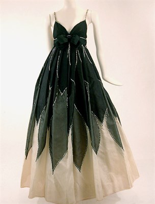 Lot 602 - George Halley Shadow Petal Ballgown American,...