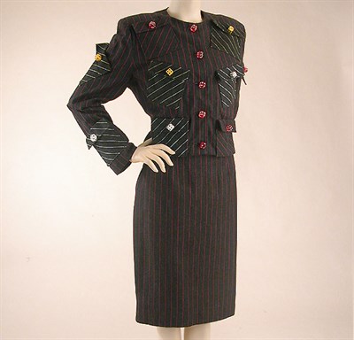 Lot 645 - Patrick Kelly Die Suit American, mid 1980s...