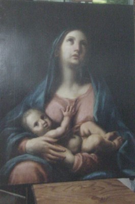 Lot 110 - Bolognese School 17th Century MADONNA AND...