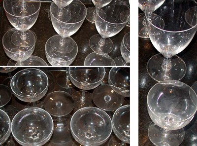 Lot 260 - Group of Colorless Glass Barware