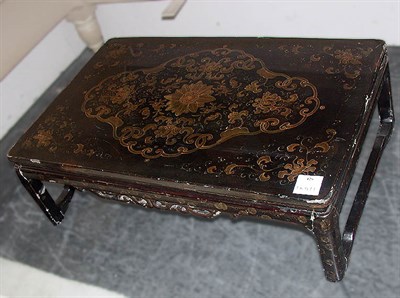 Lot 426 - Black Lacquered Tray