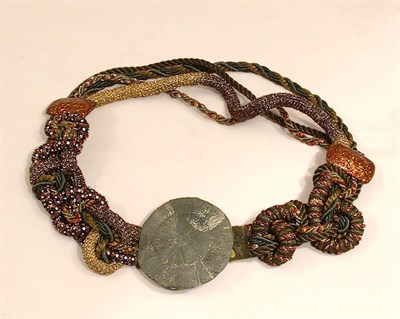 Lot 684 - Alex & Lee Macrame Belt American, 1960s Woven...