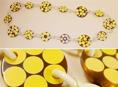 Lot 897 - Bakelite Random Dot Necklace