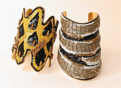 Lot 687 - Group of Lesage Animal Patterned Jewelry...