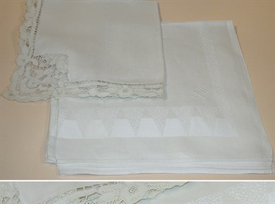 Lot 989 - Two Sets of Table Linen
