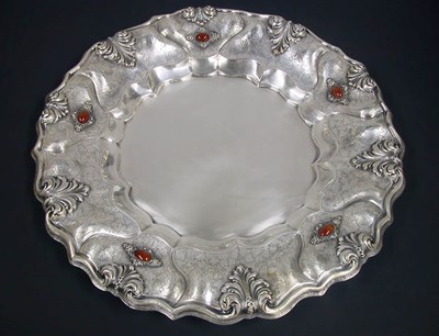 Lot 429 - Continental Silver Charger Set with five...
