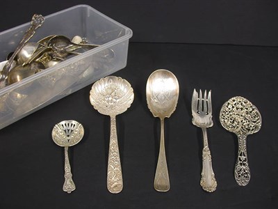 Lot 436 - Group of Sterling Silver Serving Pieces...