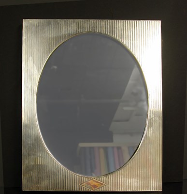 Lot 439 - American Art Deco Sterling Silver Mirror...
