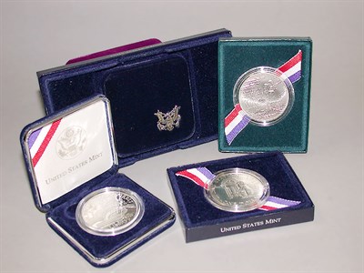 Lot 172 - Group of United States Commemorative Coin Issues, SBA and Uncirculated Sets and Canadian Coins