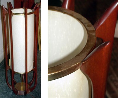 Lot 149 - Teak Table Lamp