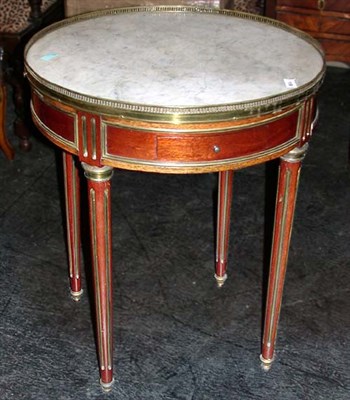 Lot 266 - Louis XVI Style Mahogany Bouillotte Table With...