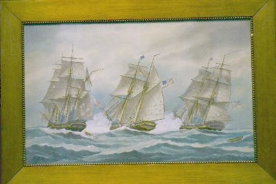 Lot 26 - Edward John Russell Canadian, 1832-1906 NAVAL...