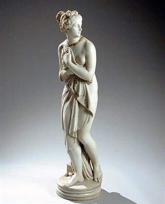 Lot 203 - Italian Marble Figure of Venus Italica After...