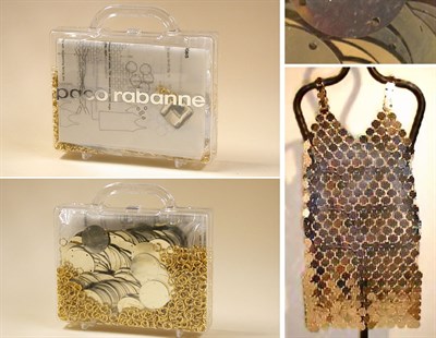 Lot 705 - Paco Rabanne Dress Kit French, circa1980 In...