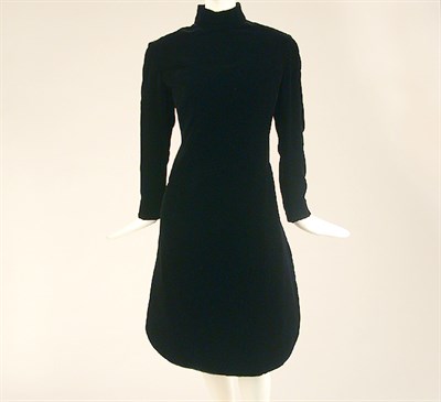 Lot 502 - Pierre Cardin Velvet Bulb Dress French, 1970s...