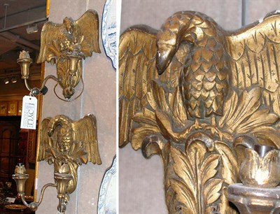 Lot 389 - Pair of Continental Neoclassical Style Gilt...
