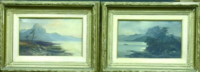 Lot 41 - Watkin Rivers 19th Century MOONLIT RIVER and...