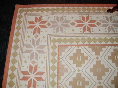 Lot 498 - Dhurrie Carpet India, contemporary The allover...