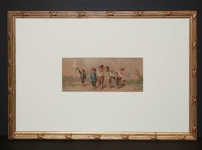 Lot 84 - Artist Unknown [CHILDREN PLAYING] Two...