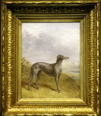 Lot 223 - Manner of William Barraud STANDING GREYHOUND...