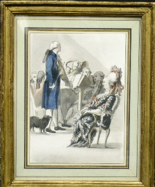 Lot 14 - Continental School 19th Century THE CONCERT...