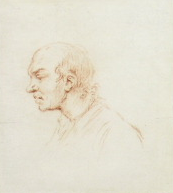 Lot 12 - John Smart British, 1741-1811 STUDY OF A...