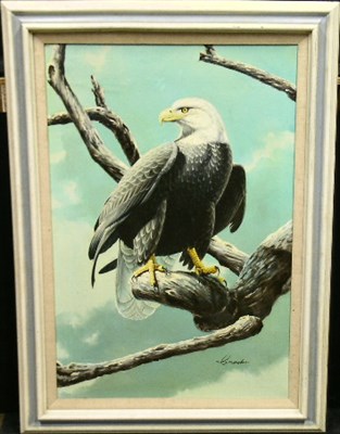 Lot 12 - Brooks American, 20th century BALD EAGLE...