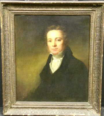 Lot 119 - Circle of Sir Henry Raeburn PORTRAIT OF A...
