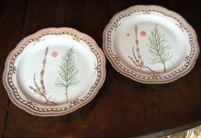 Lot 2135 - Pair of Royal Copenhagen Flora Danica...