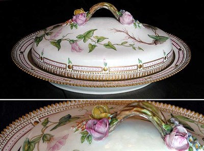 Lot 2141 - Royal Copenhagen Flora Danica Porcelain...