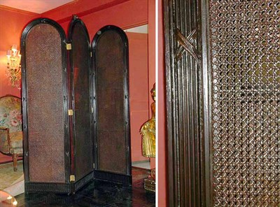 Lot 2156 - Louis XVI Style Mahogany and Cane Inset...