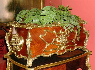 Lot 2218 - Louis XV Style Gilt-Bronze Mounted Tulipwood...