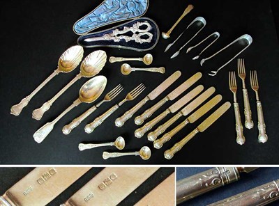 Lot 2166 - Group of English Silver and Silver Gilt...