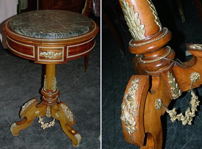 Lot 359 - Louis XVI Style Bronze Mounted Mahogany Tripod...