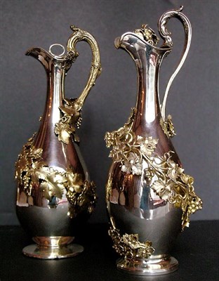 Lot 2175 - Pair of Victorian Silver and Parcel Gilt...