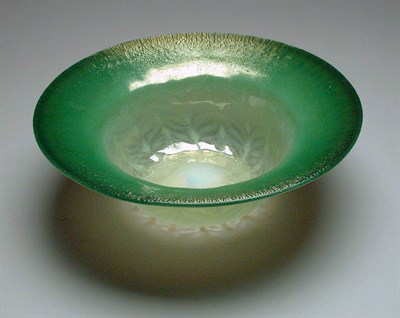 Lot 865 - Tiffany Studios Favrile Glass Bowl Of white...