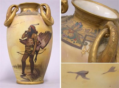 Lot 830 - Japanese Porcelain Vase Decorated with an...