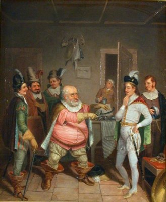 Lot 12 - Attributed to Sanford Thayer SCENE FROM...